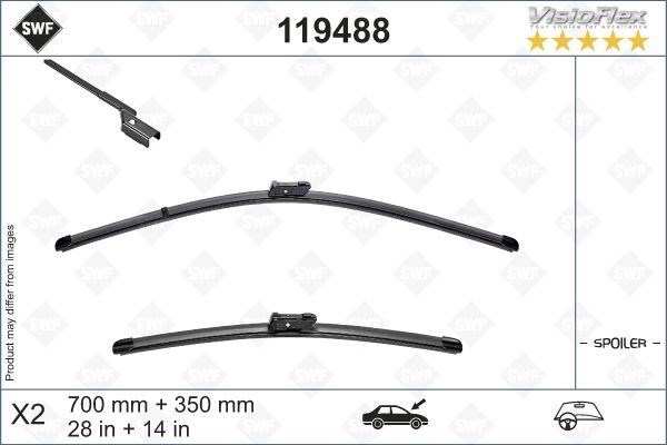 Ford Fiesta VII Silecek Süpürgesi VALEO