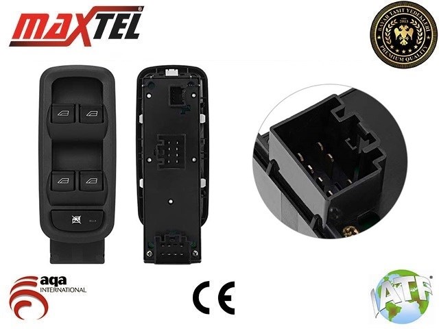 Ford Fiesta 7 Cam Kaldırma Anahtarı Sol MAXTEL