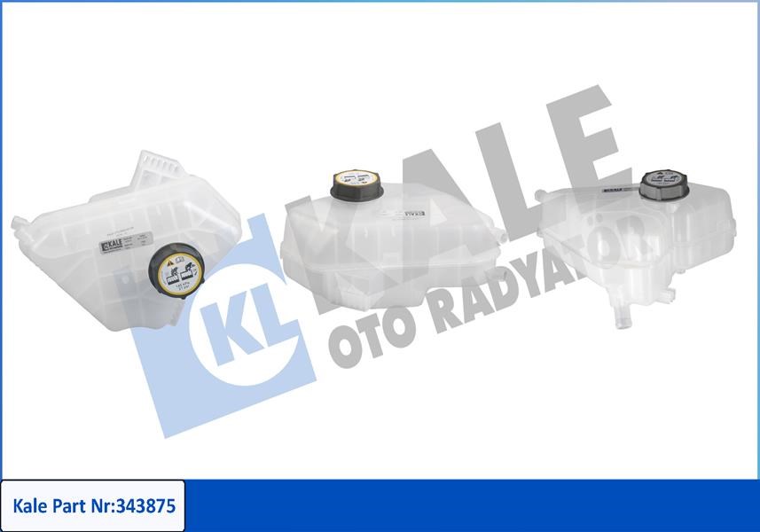 Ford Fiesta Radyatör Yedek Su Deposu Kapaklı KALE-RADYATOR
