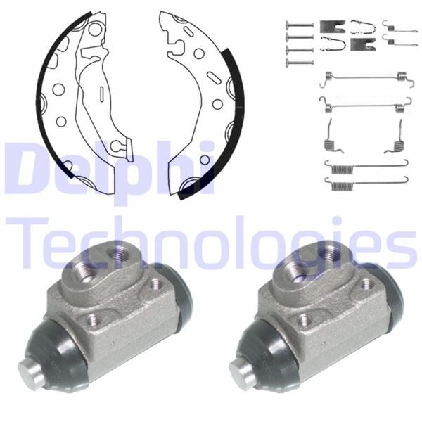 Ford Fiesta Puma Mazda 121 Arka Fren Pabuç Kiti DELPHI