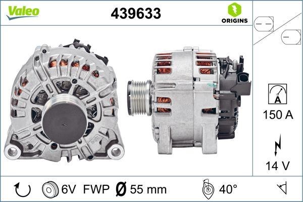 Ford Fiesta Fusion Mazda 2 Alternatör 1.4-1.6 TDCI 150 AMP VALEO