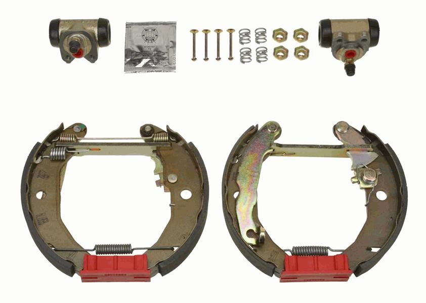 Ford Fiesta Arka Aks Pabuçlu Balata Kiti TRW