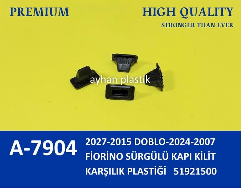 Fiat Fiorino Sürgülü Kapı Kilit Karşılık Plastiği AYHAN