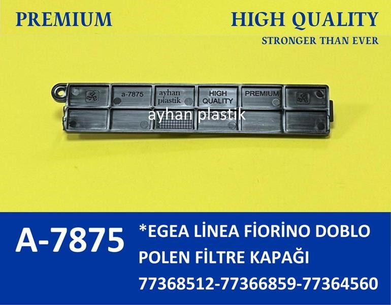 Fiat Fiorino Polen Filtre Kapağı AYHAN