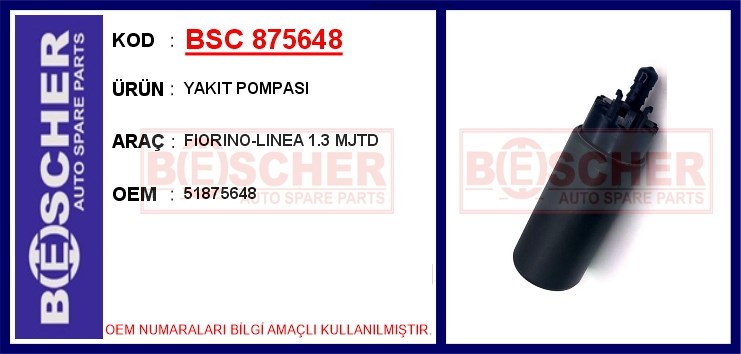 Fiat Fiorino Yakıt Pompası 1.3 MJTD BESCHER