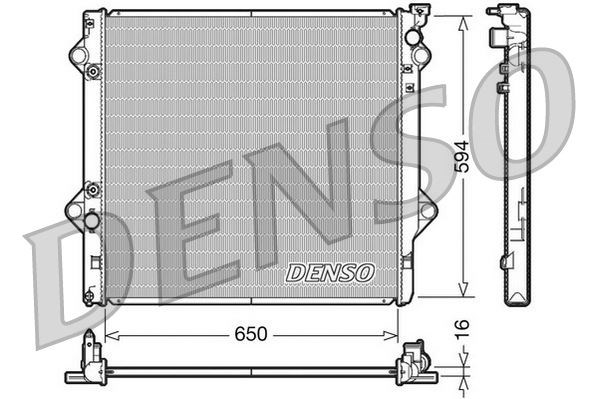 Toyota FJ Cruiser Motor Su Radyatörü DENSO