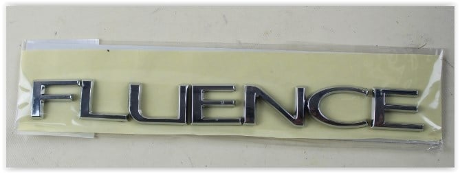 Renault Fluence Bagaj Yazısı OZAR