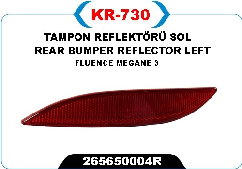 Fluence Tampon Reflektörü Sol KAYA
