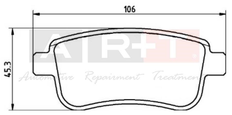 Renault Fluence Megane III Megane IV Scenic III Clio V Captur II Arka Fren... ART-BALATA