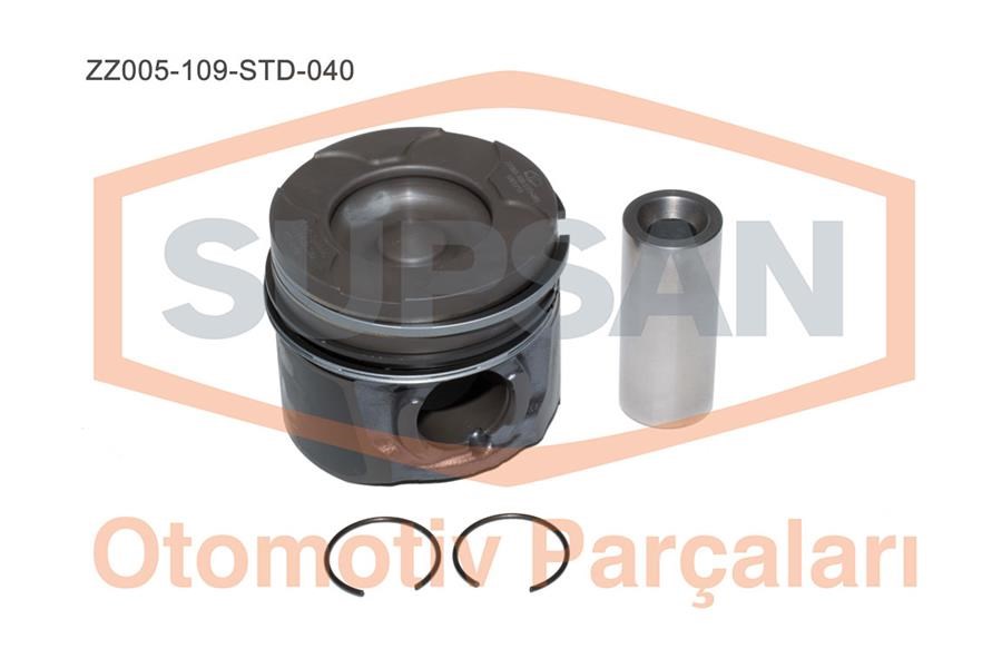 Ford Focus Piston 1.6 TDCi Duratorq 16V 109BG SUPSAN
