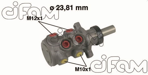 Ford Focus Fren Ana Merkezi 1.6-2.0 Zetec-1.8 TDCi 23.81mm CIFAM