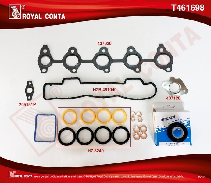Ford Focus 2 Fiesta Fusion 1.6 TDCI Volvo C30 S40 S80 V50 V70 1.6D Peugeot... ROYAL