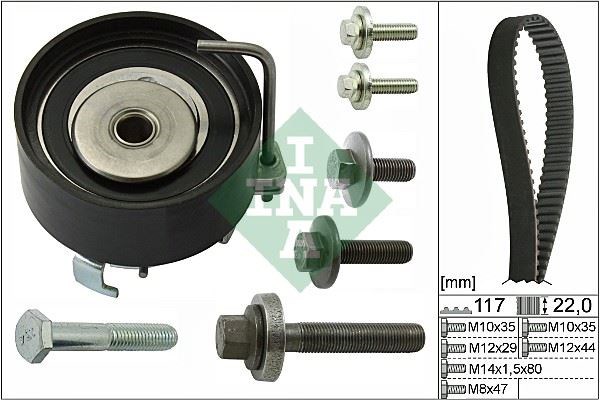 Ford Focus II III C-Max Fiesta V Fusion Mondeo IV B-Max EcoSport Volvo C30... INA