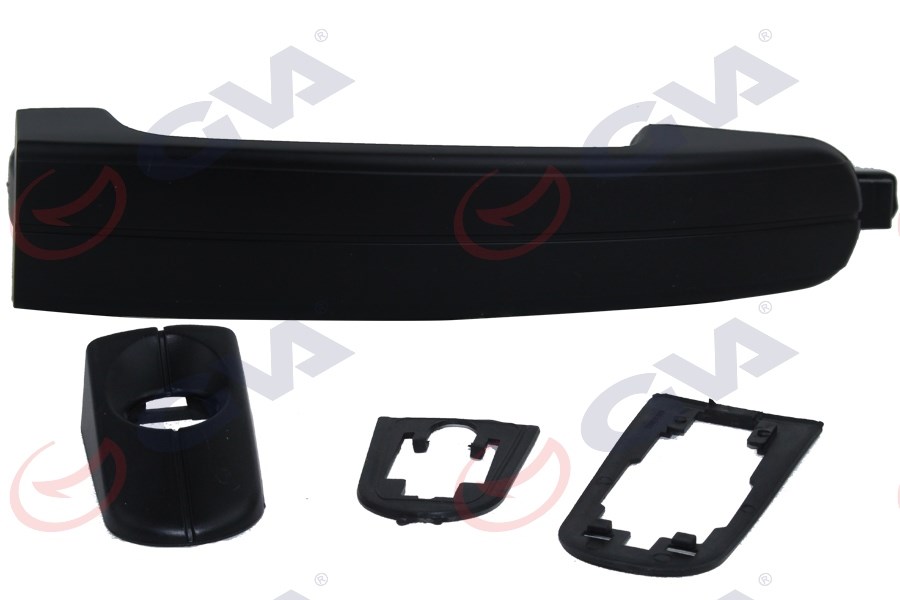 Ford Focus II Dış Kapı Kolu Kapaklı Ön Anahtar Delikli Siyah Set GVA