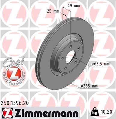 Ford Focus 3 Ön Fren Diski 2.0 TDCI ZIMMERMANN