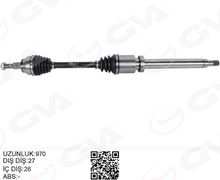 Focus III 11 >17 C Max 10 >17 1.0 Ecoboost -1.5-1.6TDCI Ön Aks Komple Sağ GVA