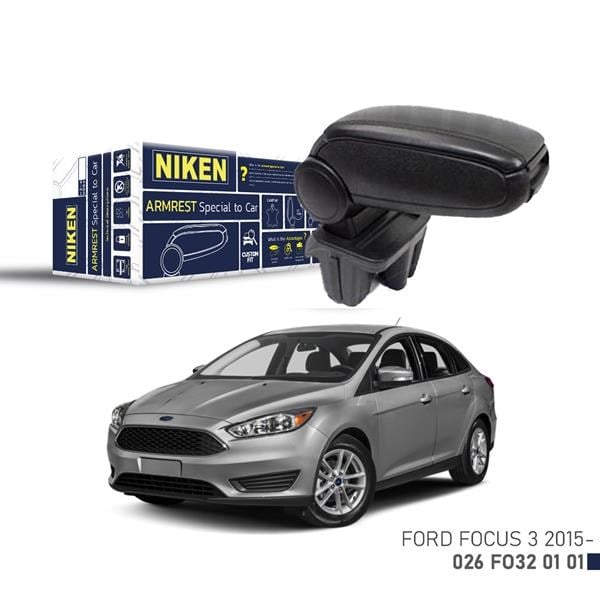 Ford Focus III Araca Özel Kol Dayama Siyah NIKEN