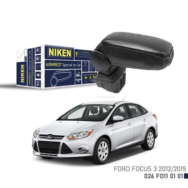 Ford Focus III Araca Özel Kol Dayama Siyah NIKEN