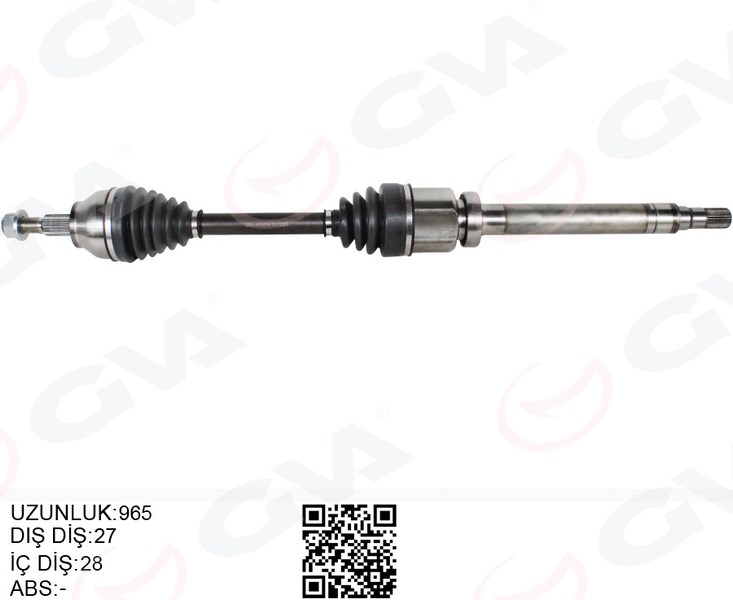Ford Focus III Ön Sağ Komple Aks [1.5 TDCI Dizel Powershift] GVA