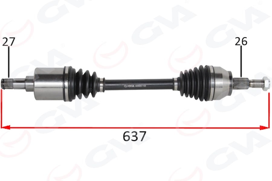 Focus III 11 >17 C Max 10 >17 1.0 Ecoboost 1.5 TDCI 1.6 TDCI Ön Aks Komple Sol GVA