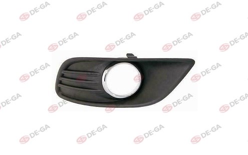 Ford Focus Ön Tampon Panjuru Delikli Krom Çerçeveli Sağ 2008- DEGA