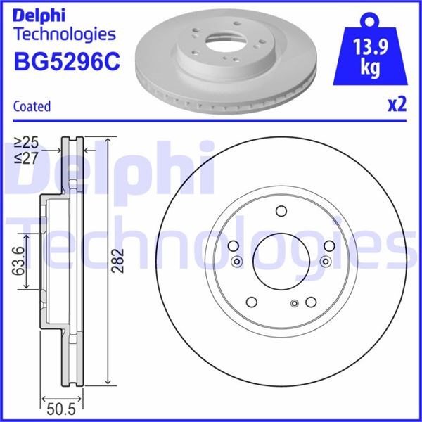Ford Focus IV Ön Fren Disk Aynası DELPHI