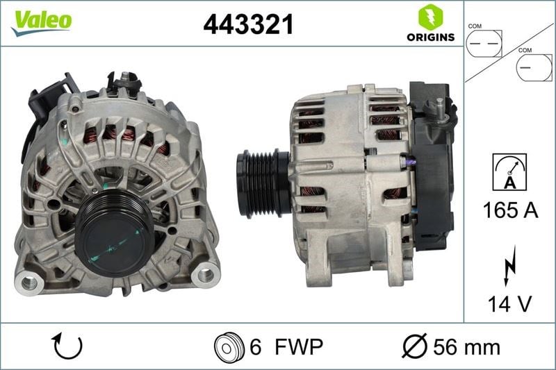 Ford Focus IV 1.5 EcoBlue Alternatör VALEO