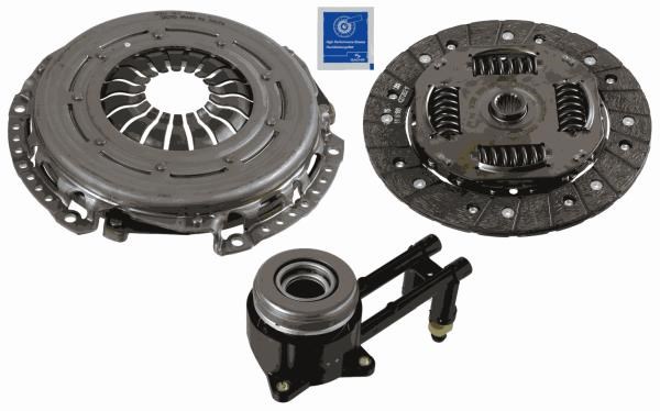 Ford Focus Fiesta Courier Debriyaj Seti 1.0 EcoBoost Rulmanlı SACHS
