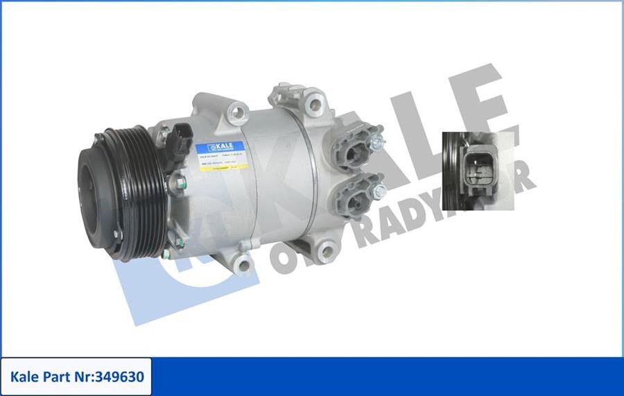 Ford Focus C-Max Fiesta Klima Kompresörü KALE-RADYATOR