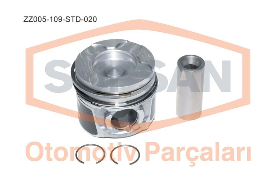 Ford Focus Piston 1.6 TDCi Duratorq 16V 109BG SUPSAN