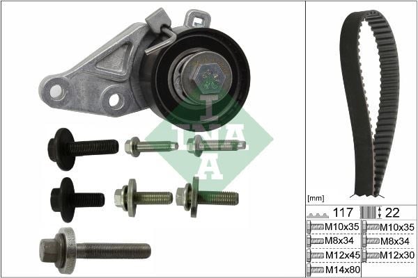 Ford Focus Triger Seti 1.25-1.4-1.6 ZETEC INA