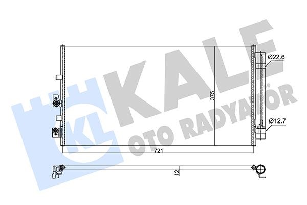 Ford Focus Klima Radyatörü KALE-RADYATOR
