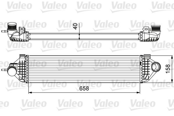 Ford Focus C-Max Kuga Connect Turbo Radyatörü Ara Soğutucu VALEO