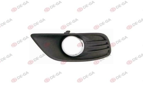 Ford Focus Ön Tampon Panjuru Delikli Krom Çerçeveli Sol 2008- DEGA