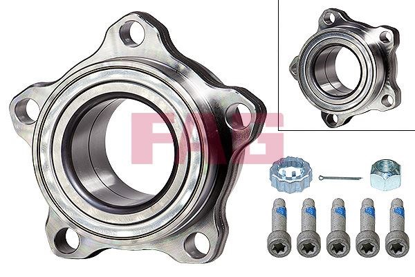 Ford Transit V347 Ön Teker Rulmanı Alçak Tavan ABS'siz 5 Bijon FAG