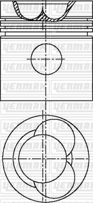 Ford Cargo 0711/0811/0911 Piston Segman Q104.775mm STD YENMAK