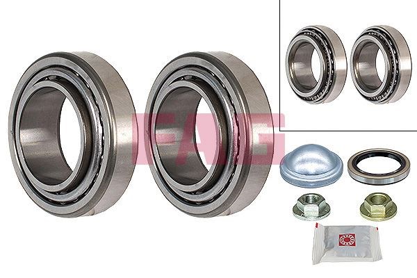 Ford Escort V Arka Teker Rulmanı Kit FAG