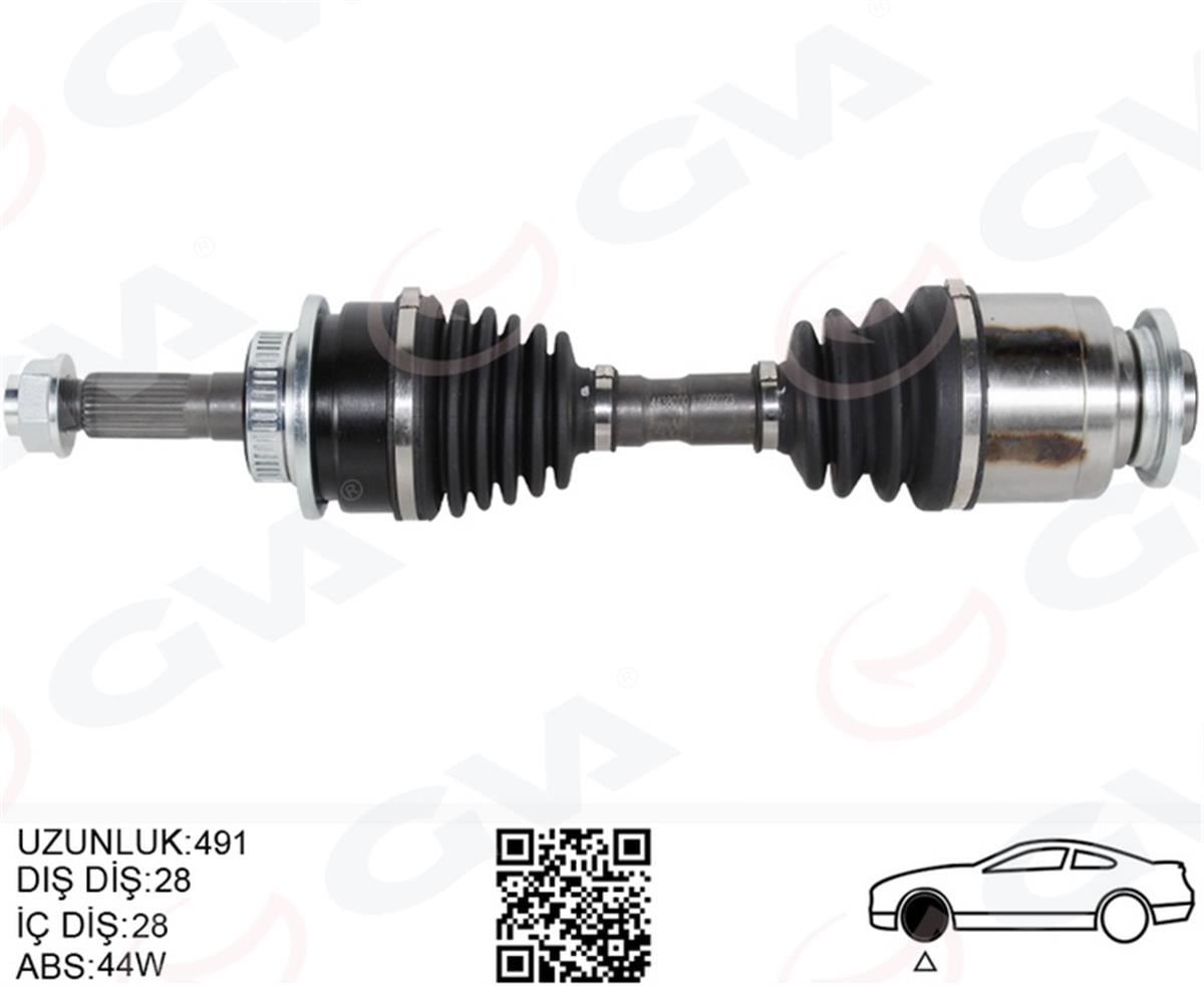 Ford Ranger Mazda Bt2500 Ön Aks Komple Sol 6M343b437ca-1454573-1447140