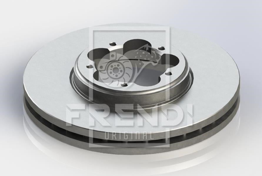 Ford Transit Custom V362 Ön Fren Diski [Arka Tek Teker] FRENDI