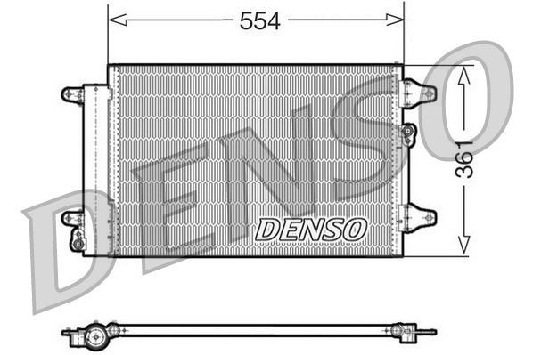 Ford Galaxy 1 Klima Radyatörü DENSO