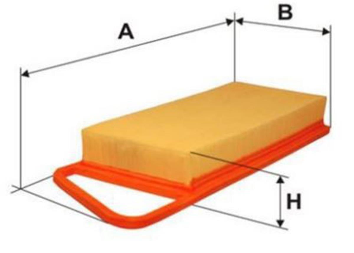 Ford Fiesta Peugeot 206 307 Bipper Citroen Nemo Xsara Hava Filtresi Grat