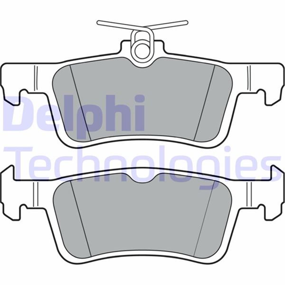 Ford Fiesta 7 (2017>) Arka Balata 2123543-2112004-2096245