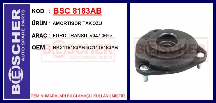 Ford Transit Ön Amortisör Takozu V347-V348-V363-V362 BESCHER
