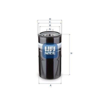 Yağ Filtresi Spin-On UFI