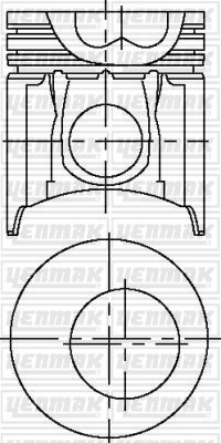 Ford 6610 New Holland 7610 - 8010 TM 135 Piston Segman Q111.76mm STD YENMAK
