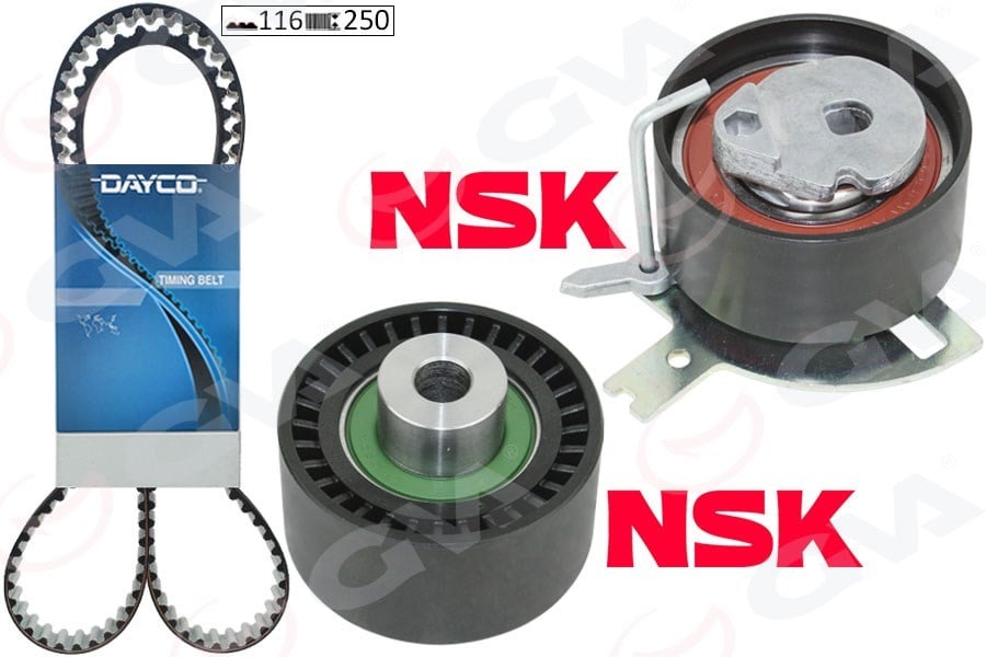 Triger Seti 116x25 C-Max II Focus III Galaxy III Kuga II 2.0TDCI Peugeot 307... GVA