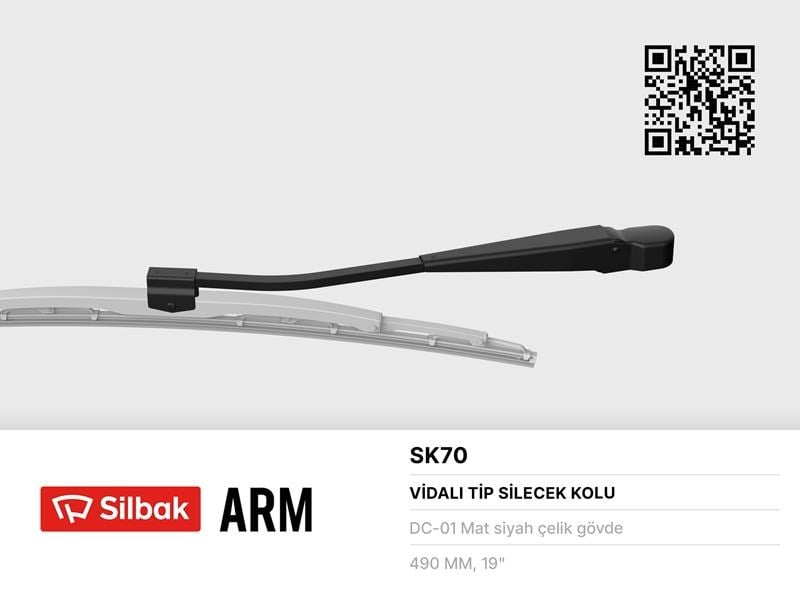 Ford Cargo Eski Model Silecek Kolu 680mm SILBAK