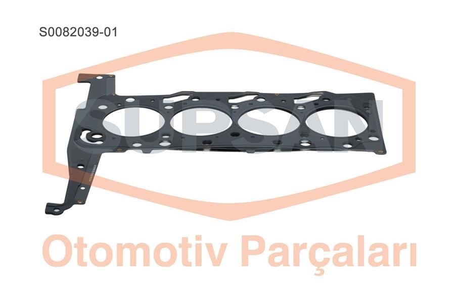 Ford Transit V184 2.4 TD Silindir Kapak Contası 1 Çentik SUPSAN