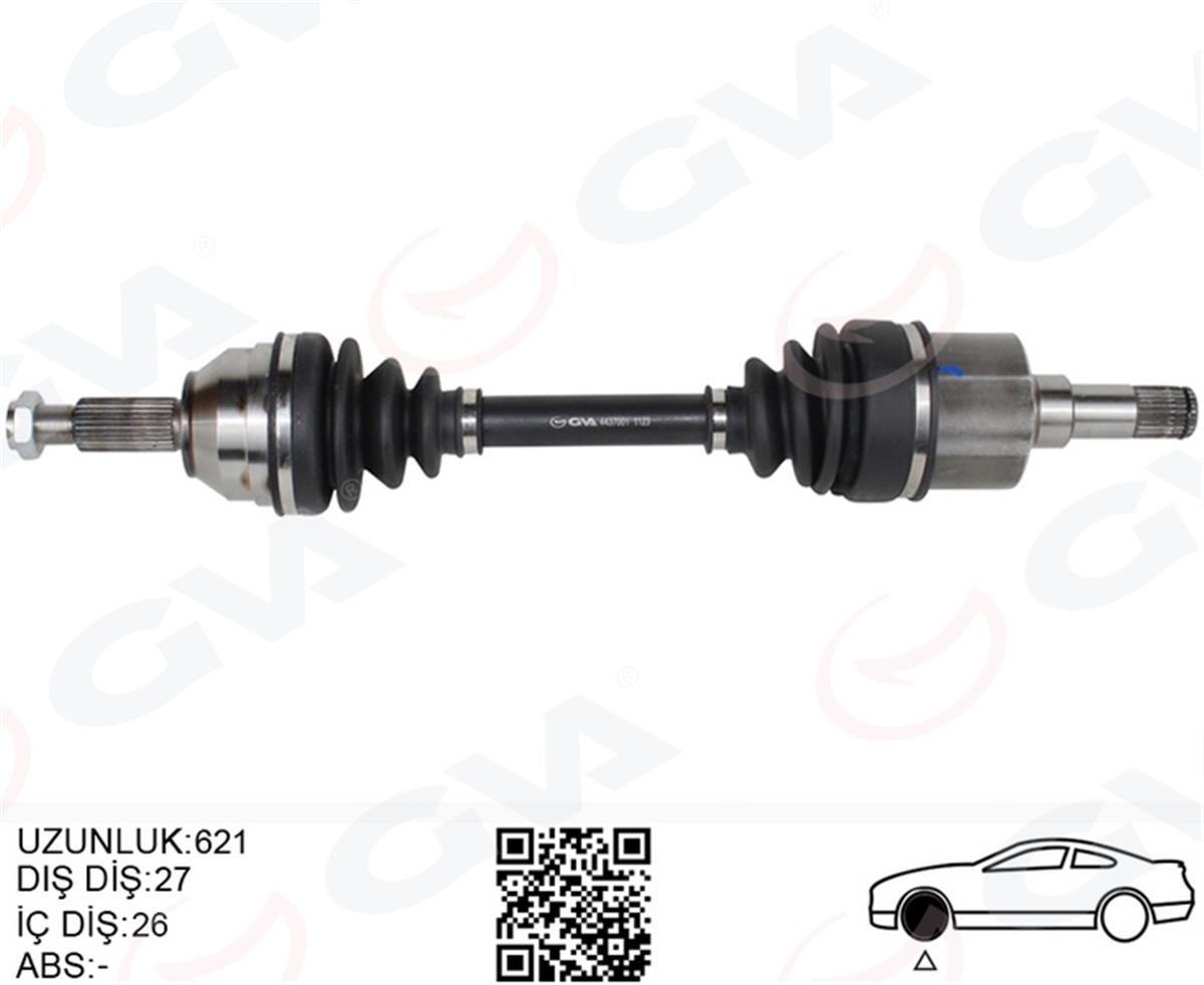 Ford Mondeo 1-2 1.6-2.0 (93>00) Ön Aks Komple Sol 96Bg 3B437 Aab-1023212