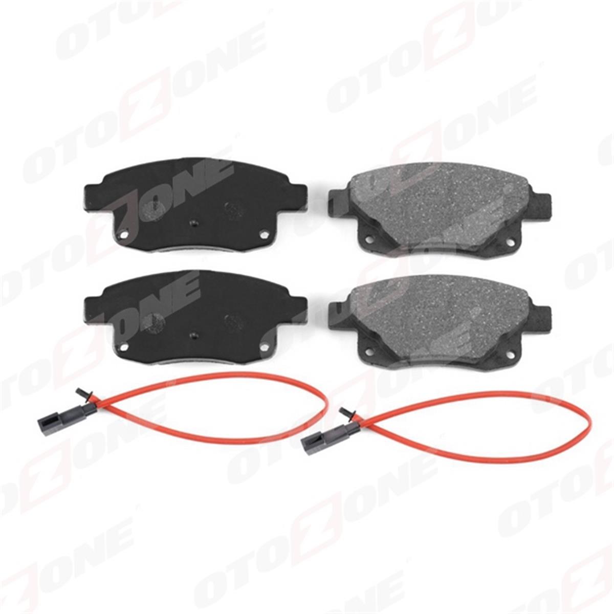 Ford Transit V347 V348 Arka Fren Balatası Me6c1j2m008ab-6C112m008af-1371